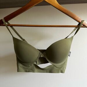 Vince Camuto Green Structured Bra Intimates Sleepwear